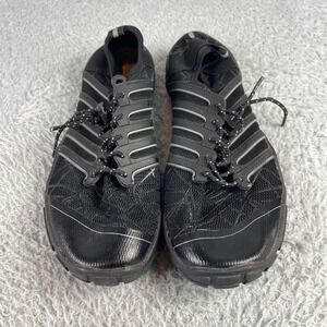 UBFEN Mens Water Shoes Barefoot Quick-Dry Aqua Socks Black Size 42